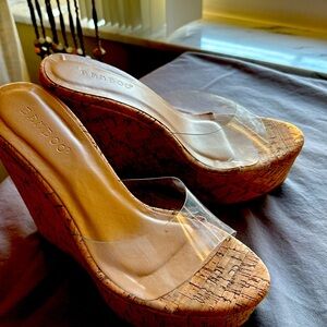 Cork & bamboo sandals